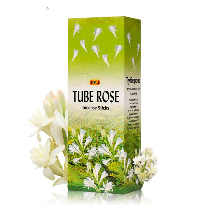 Candle Supplies India - TUBE ROSE India Imported Räucherstäbchen Aroma
