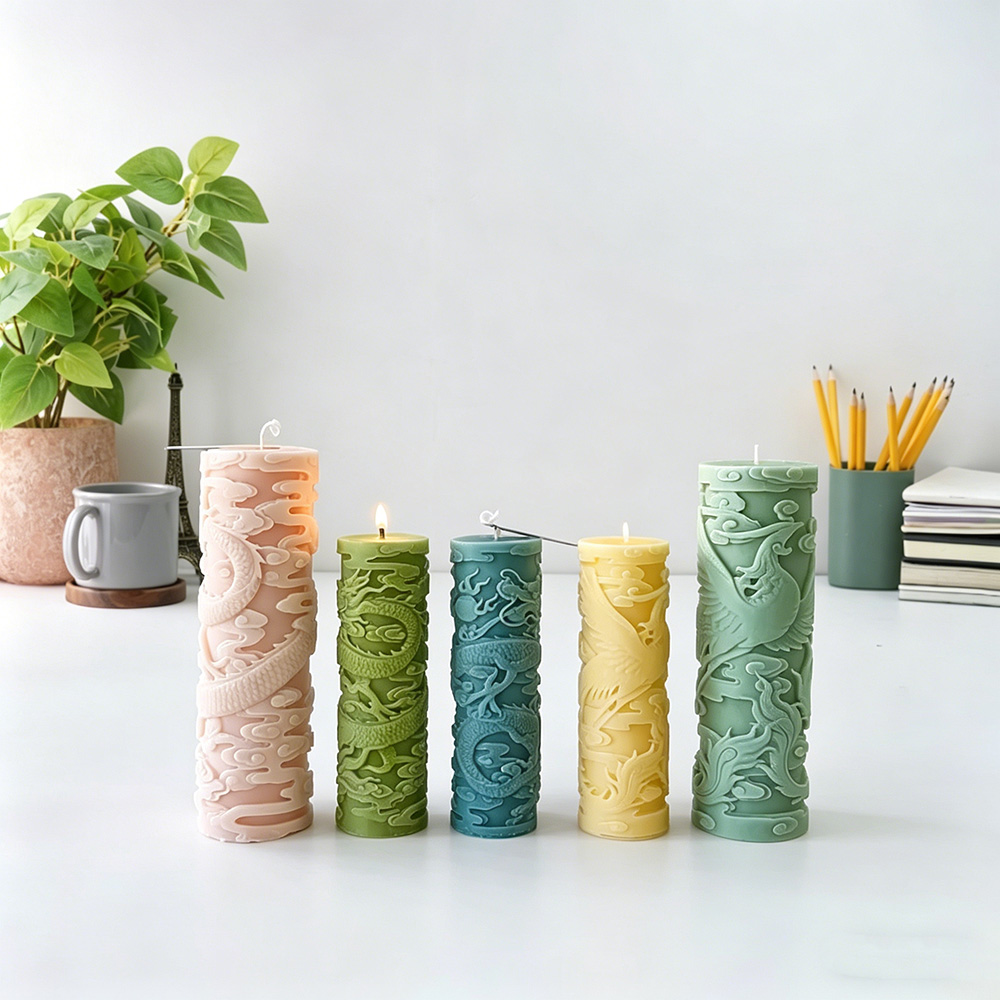 Dragon Phoenix Prägung Zylinde – Candle Supplies Phoenix Bewertung und Preis