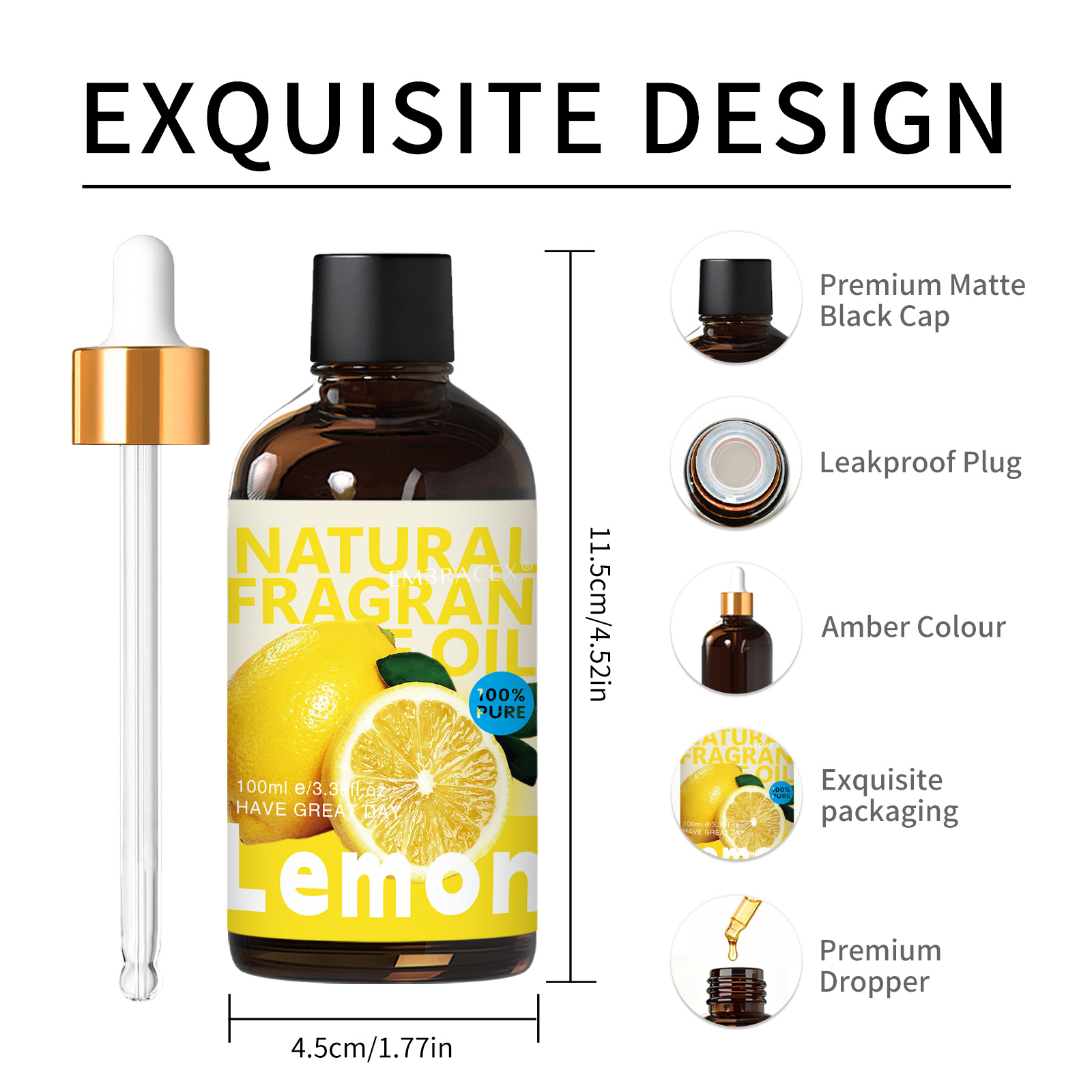 100 ml ätherisches Zitronenöl, – Candle Supplies Essential Oils Bewertung und Preis